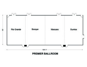 Premier Ballroom Layout